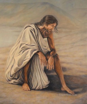 Jesus Christus in Galiläa von Curtis Hooper Ölgemälde